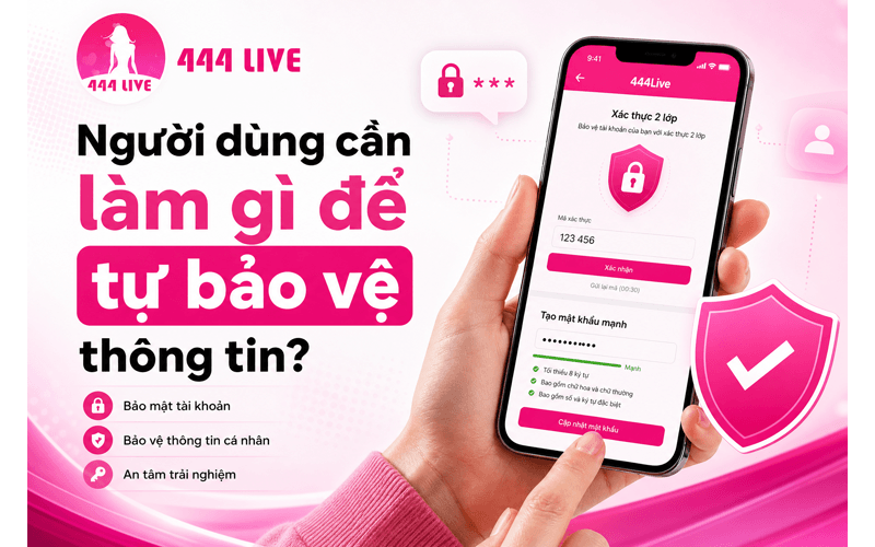 Người dùng cần làm gì để tự bảo vệ thông tin?